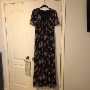 Lulus Floral Maxi Dress